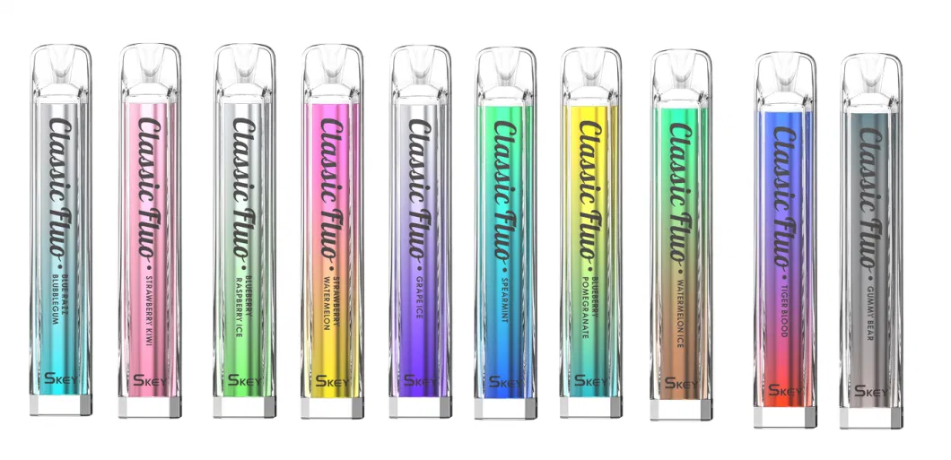 UK Wholesale Tpd Compliant Crystal Bar 600 Puffs Skey Crystal Neon 600 Puffs Disposable Vape Device