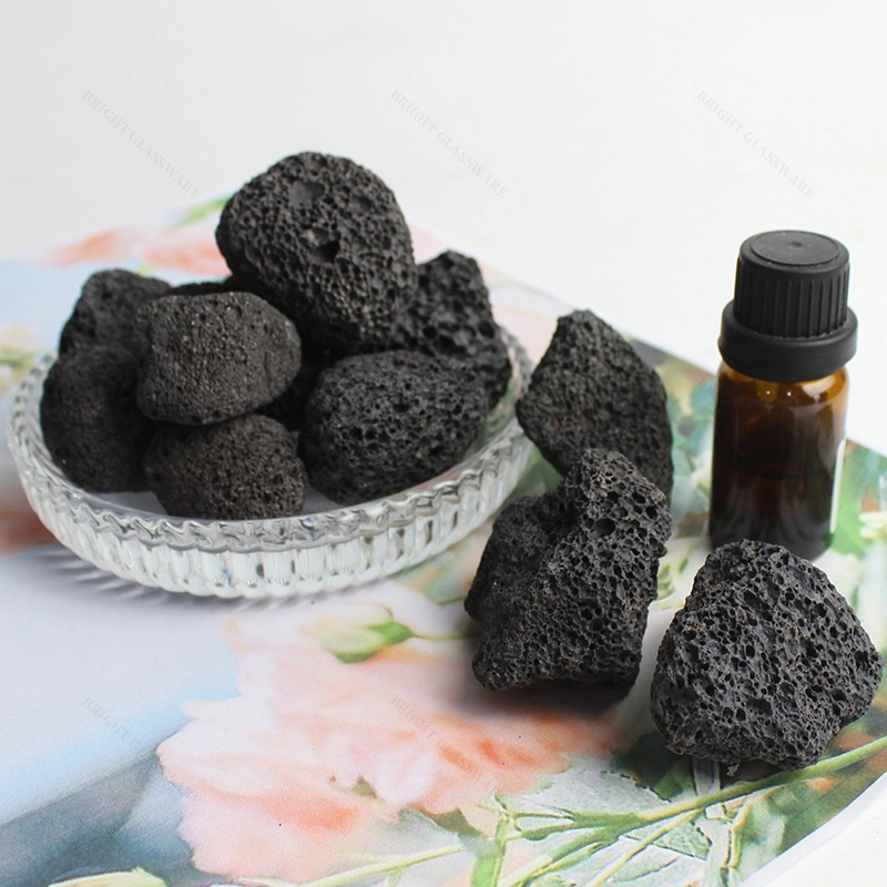 Wholesale Home Black Crystal Aromatherapy Stones Fragrance Craving Diffuser Stone