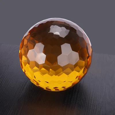 Bola de Cristal Dourada com Novo Design 2019